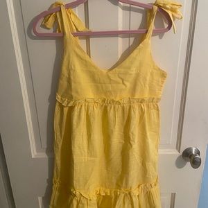 Yellow dress